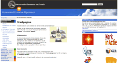 Desktop Screenshot of hervormd-ermelo.nl